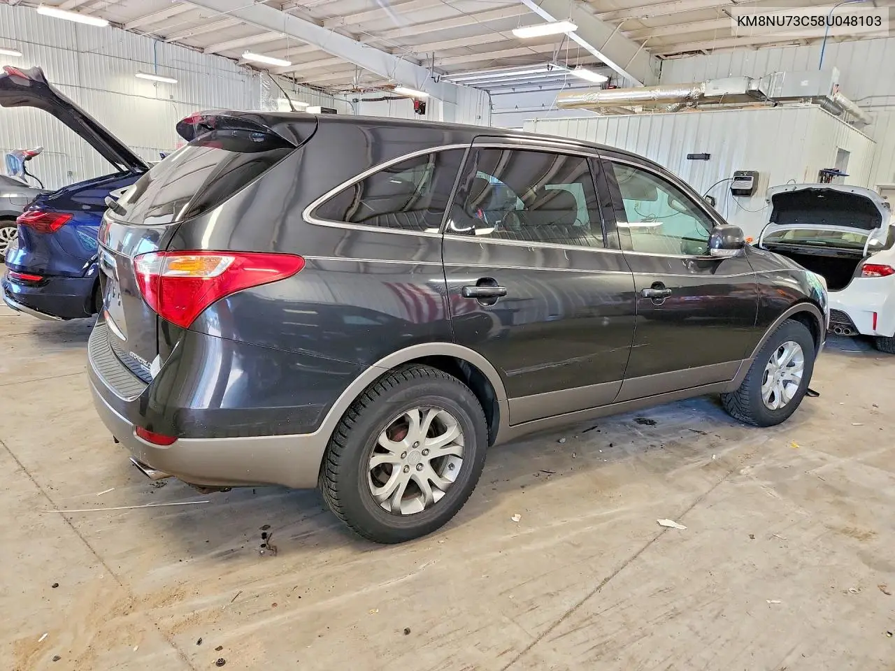 2008 Hyundai Veracruz Gls/Se/Limited VIN: KM8NU73C58U048103 Lot: 60662306