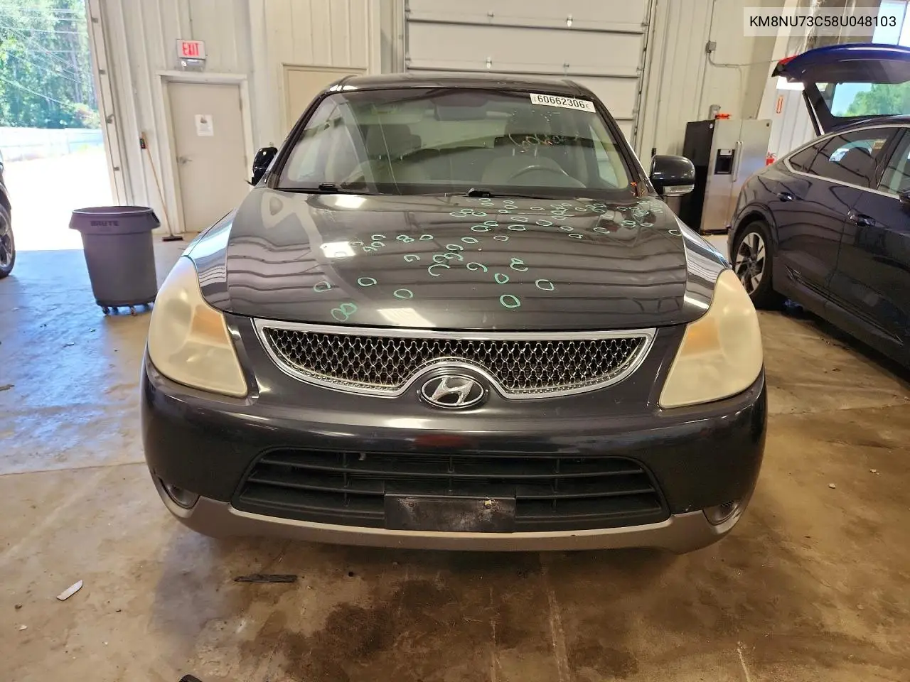 2008 Hyundai Veracruz Gls/Se/Limited VIN: KM8NU73C58U048103 Lot: 60662306