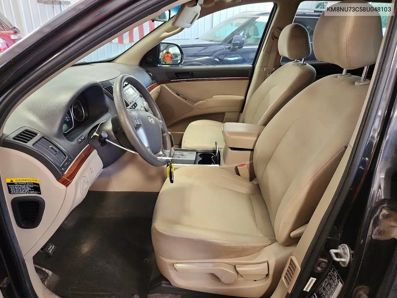 2008 Hyundai Veracruz Gls/Se/Limited VIN: KM8NU73C58U048103 Lot: 60662306