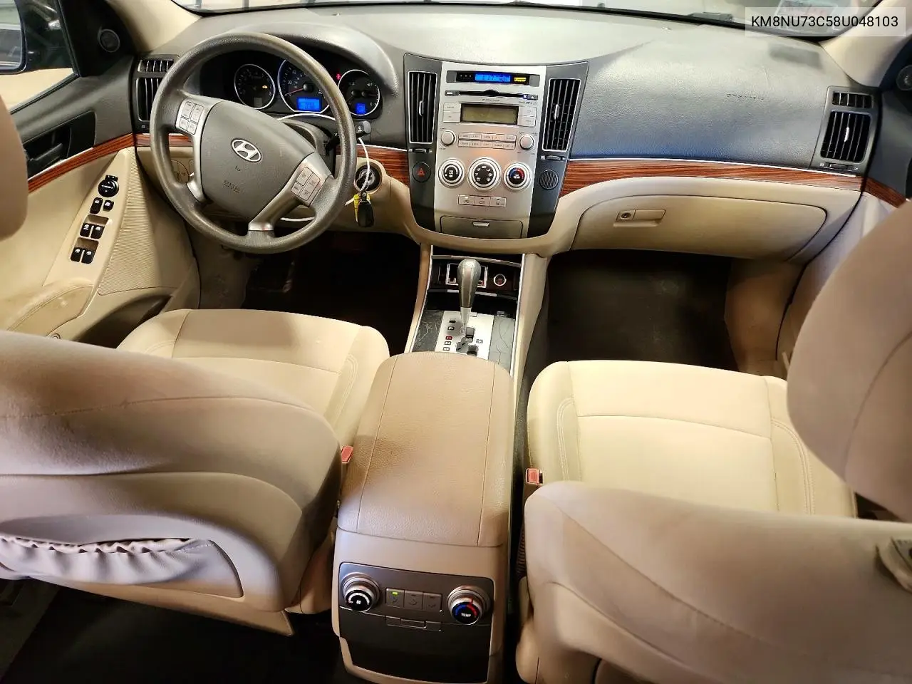 2008 Hyundai Veracruz Gls/Se/Limited VIN: KM8NU73C58U048103 Lot: 60662306