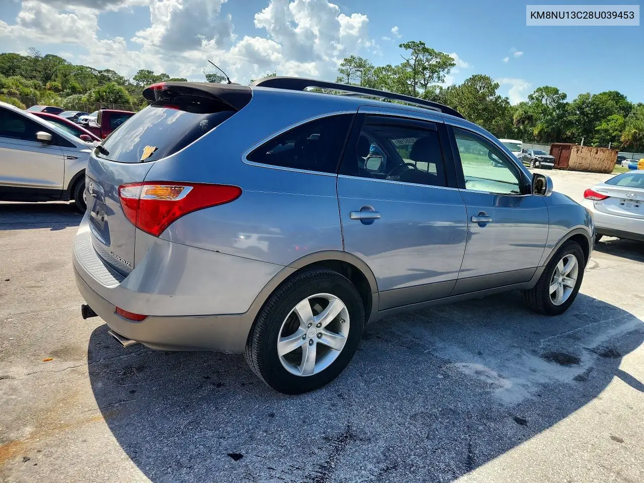 2008 Hyundai Veracruz Gls VIN: KM8NU13C28U039453 Lot: 62057166