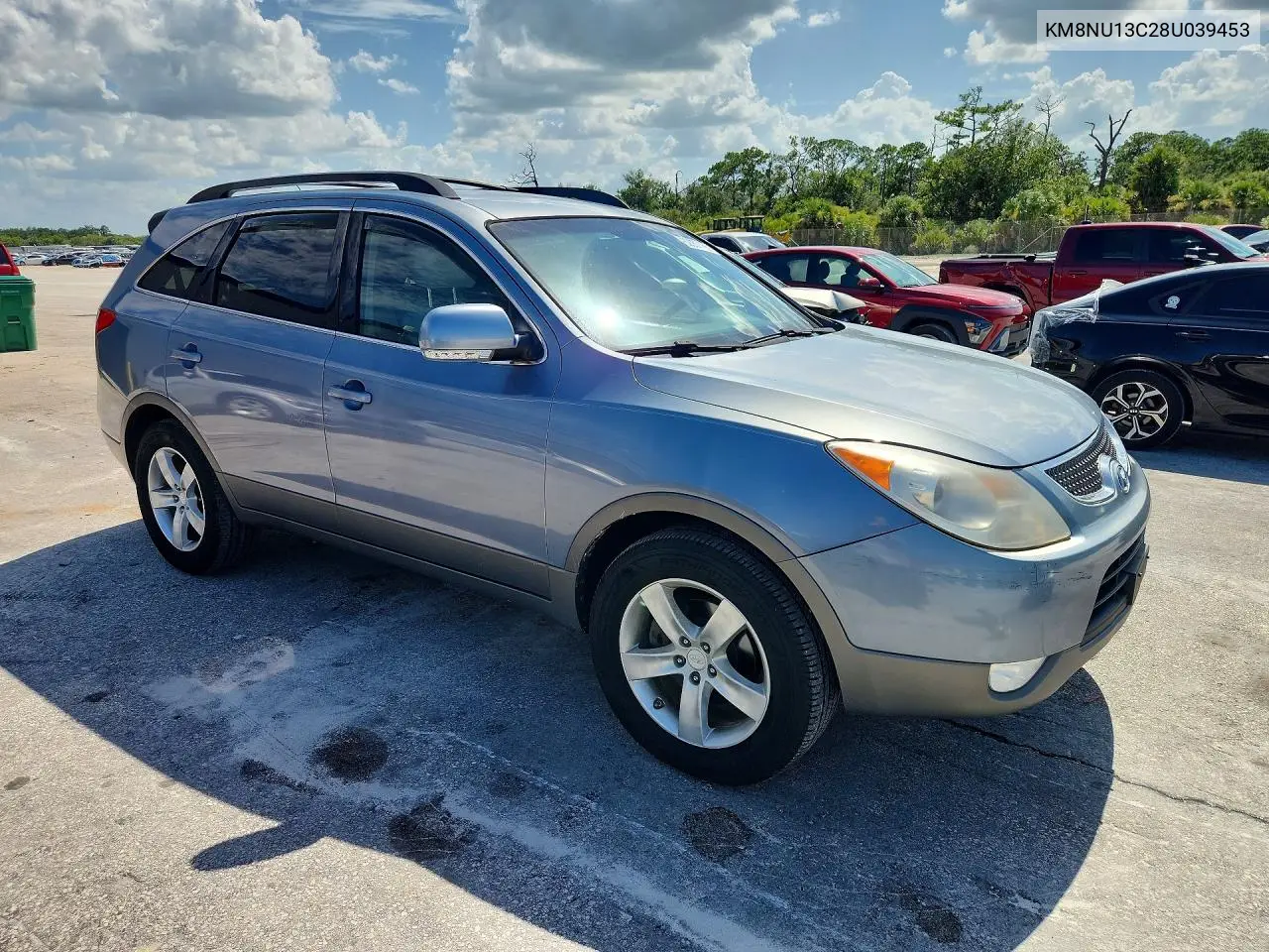 2008 Hyundai Veracruz Gls VIN: KM8NU13C28U039453 Lot: 62057166