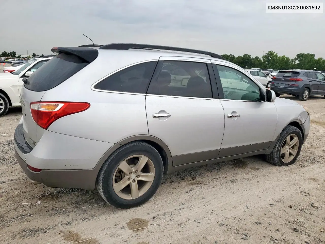 2008 Hyundai Veracruz Gls VIN: KM8NU13C28U031692 Lot: 66114075