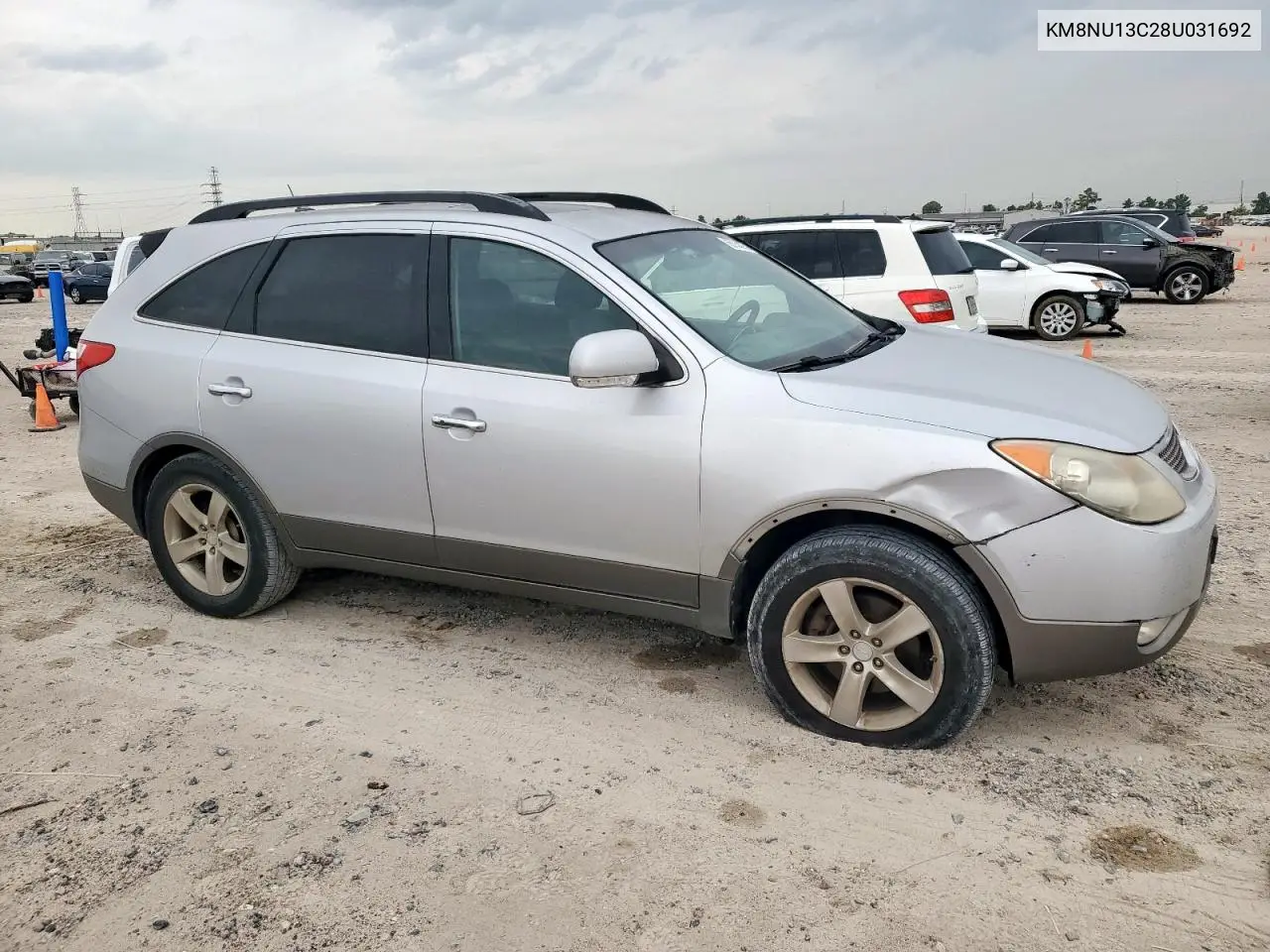 2008 Hyundai Veracruz Gls VIN: KM8NU13C28U031692 Lot: 66114075