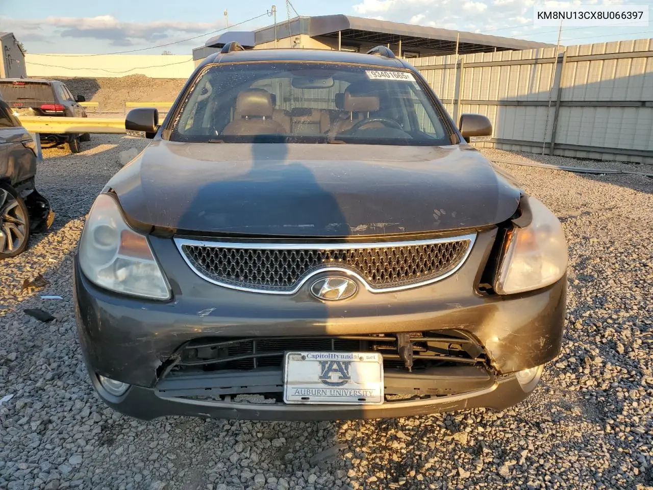 2008 Hyundai Veracruz Gls VIN: KM8NU13CX8U066397 Lot: 93401665