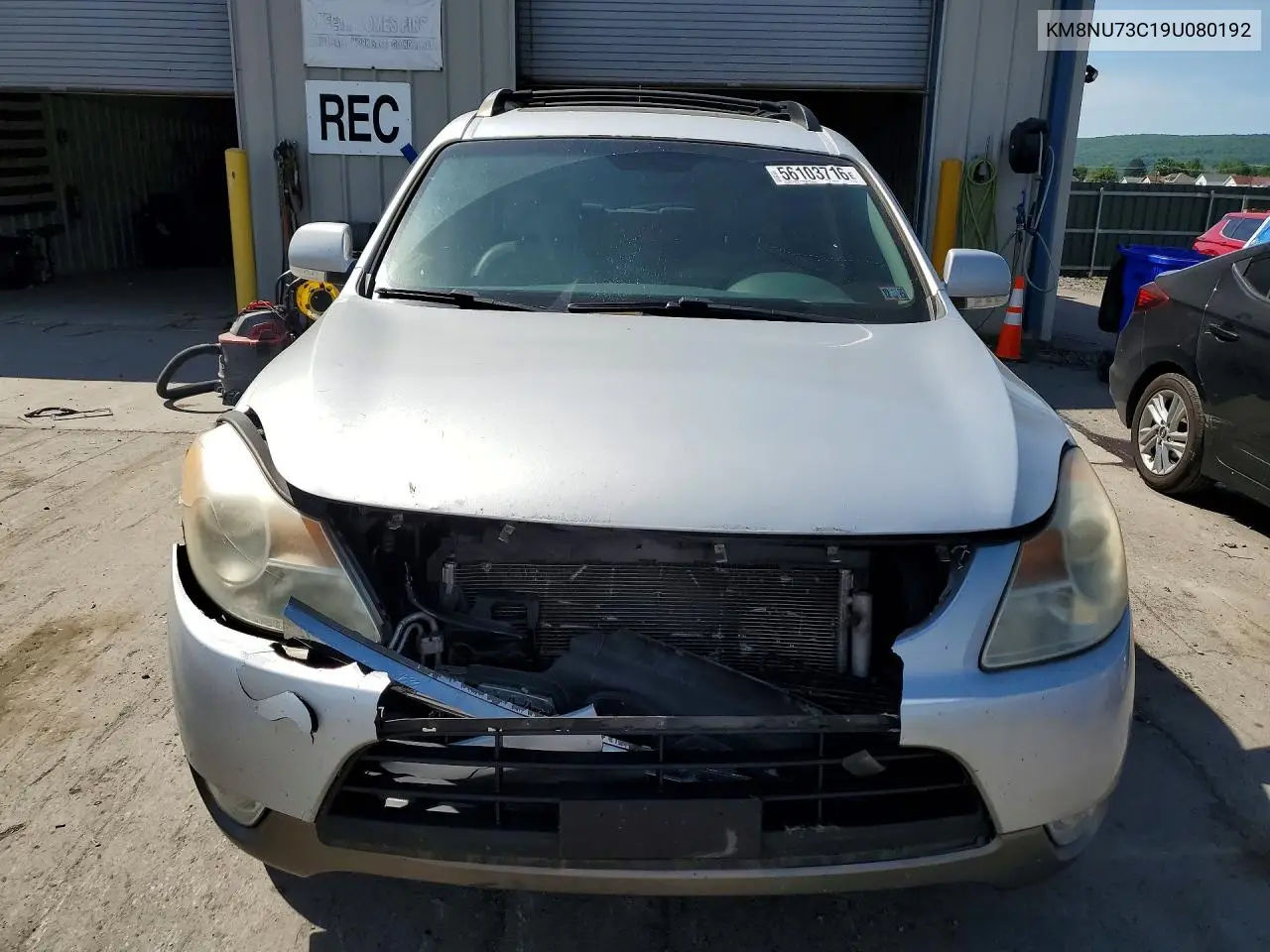 2009 Hyundai Veracruz Gls VIN: KM8NU73C19U080192 Lot: 56103716