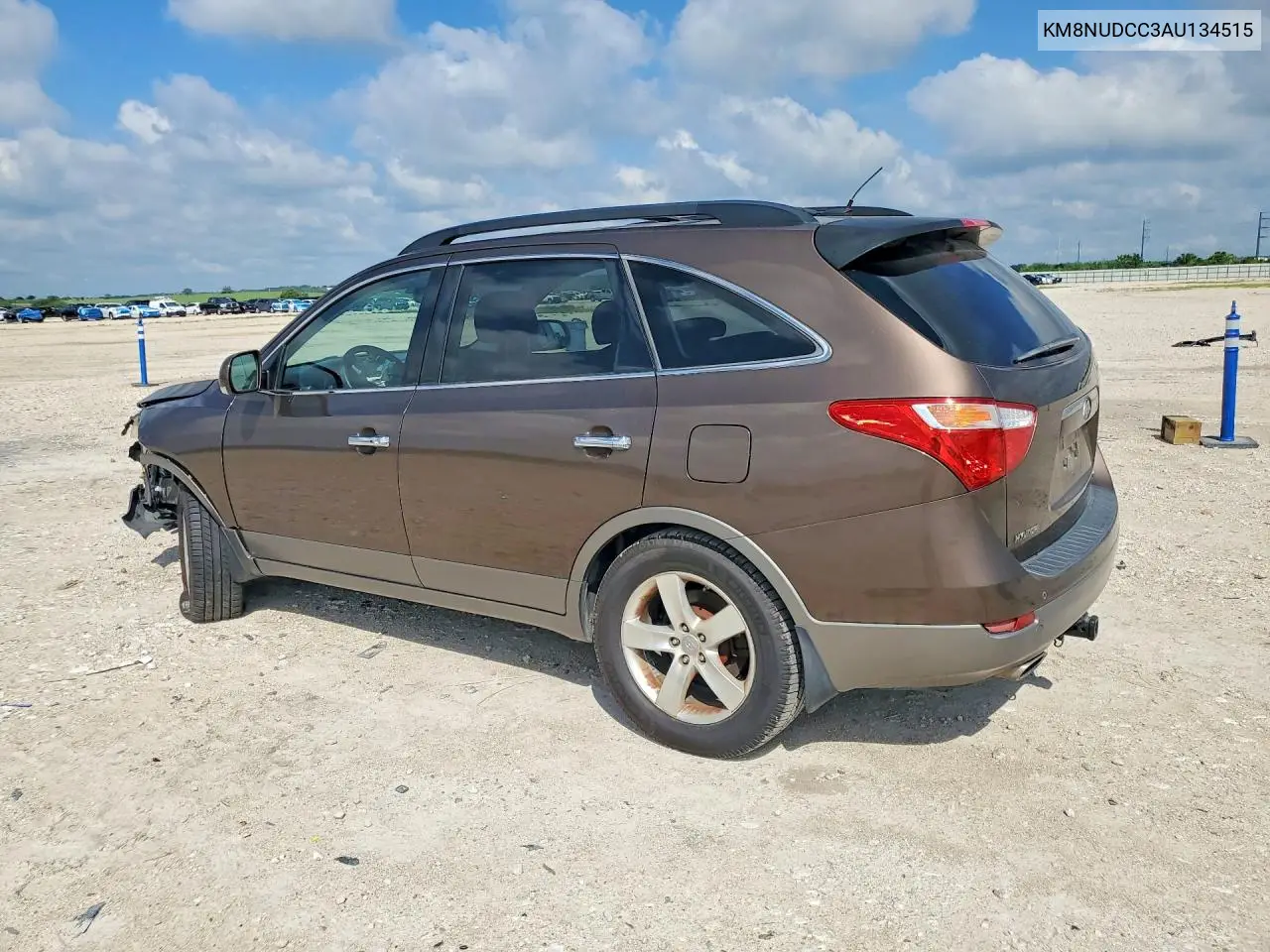 2010 Hyundai Veracruz Limited VIN: KM8NUDCC3AU134515 Lot: 53117286