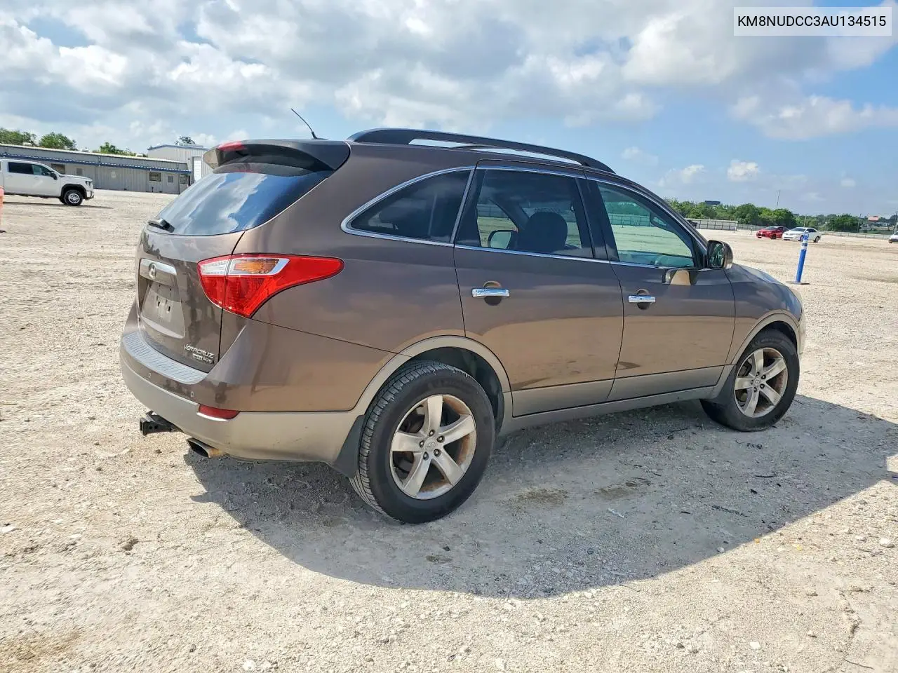 2010 Hyundai Veracruz Limited VIN: KM8NUDCC3AU134515 Lot: 53117286