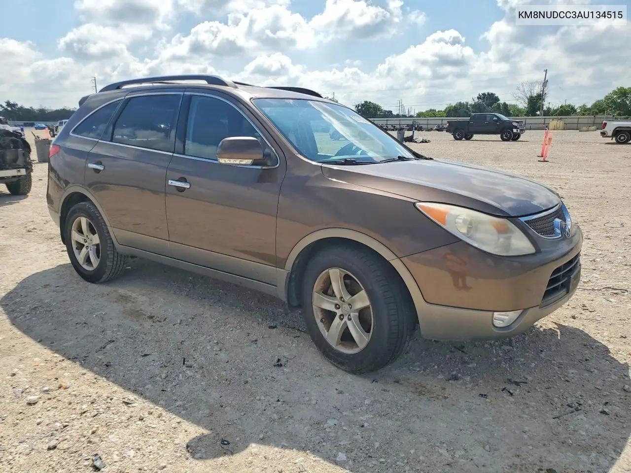 2010 Hyundai Veracruz Limited VIN: KM8NUDCC3AU134515 Lot: 53117286