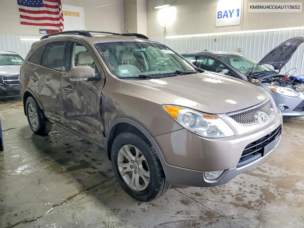 2010 Hyundai Veracruz Gls VIN: KM8NU4CC6AU115652 Lot: 53938786