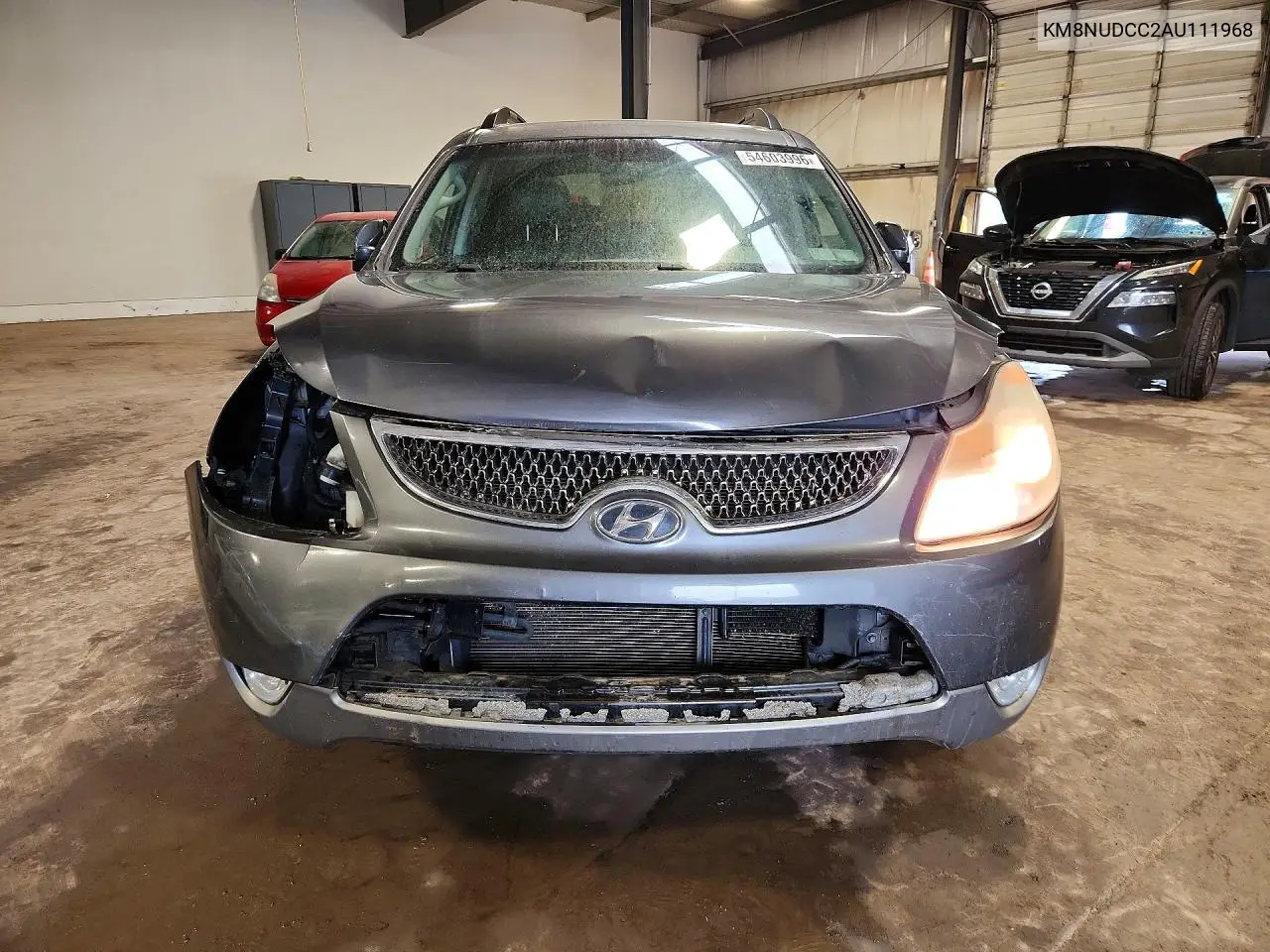 2010 Hyundai Veracruz Limited VIN: KM8NUDCC2AU111968 Lot: 54603996