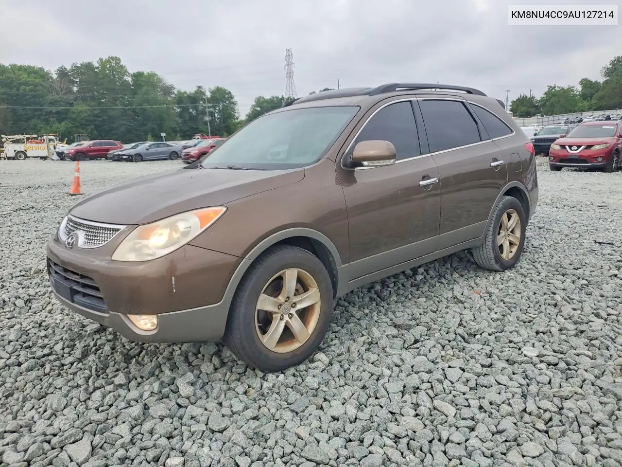 2010 Hyundai Veracruz Limited VIN: KM8NU4CC9AU127214 Lot: 56886216