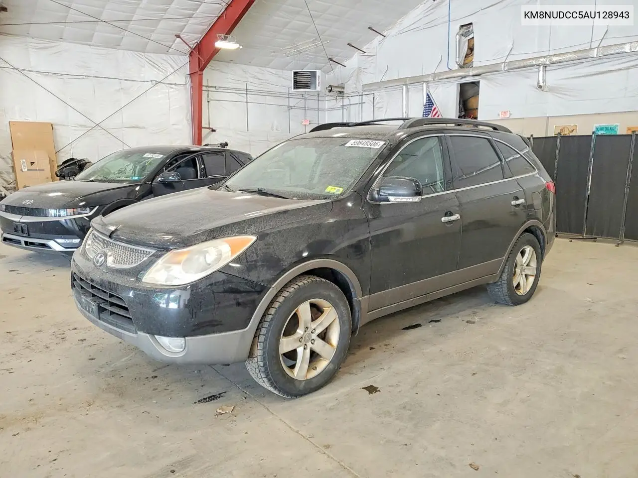2010 Hyun Veracruz VIN: KM8NUDCC5AU128943 Lot: 59648506