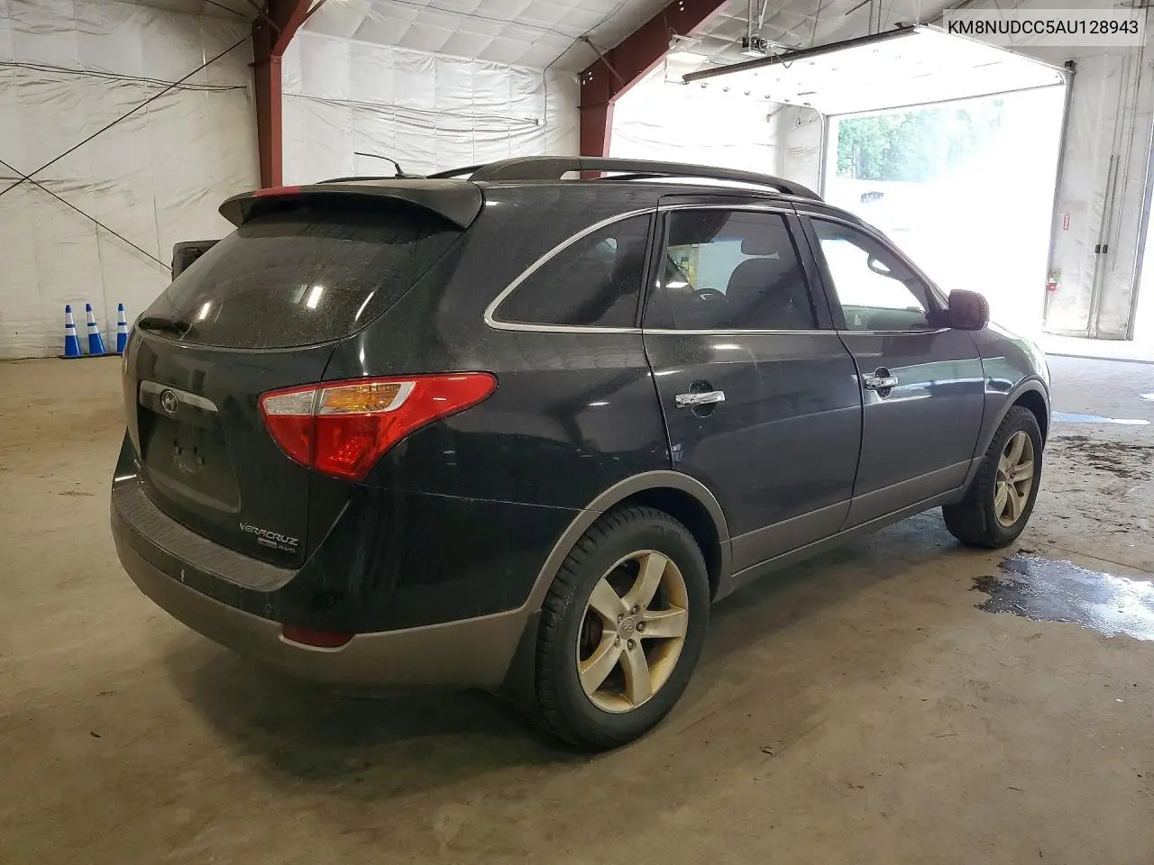 2010 Hyun Veracruz VIN: KM8NUDCC5AU128943 Lot: 59648506
