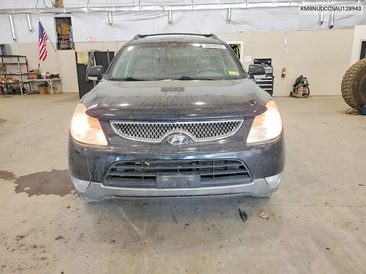 2010 Hyun Veracruz VIN: KM8NUDCC5AU128943 Lot: 59648506