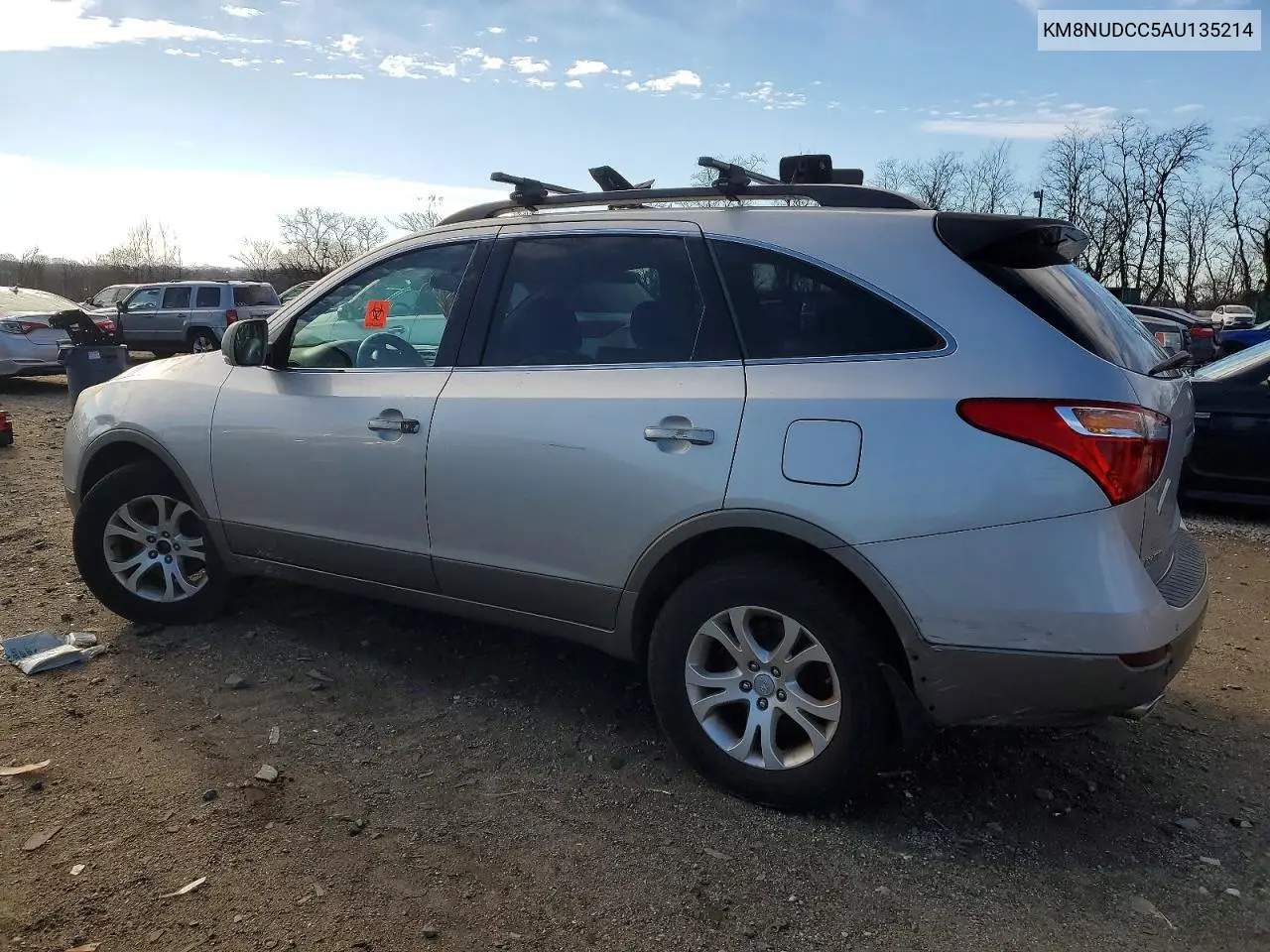 2010 Hyundai Veracruz Gls VIN: KM8NUDCC5AU135214 Lot: 72619835