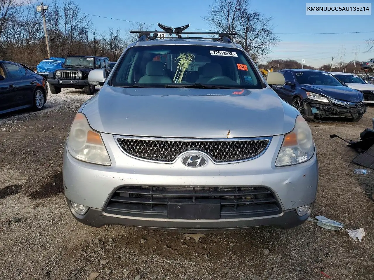 2010 Hyundai Veracruz Gls VIN: KM8NUDCC5AU135214 Lot: 72619835