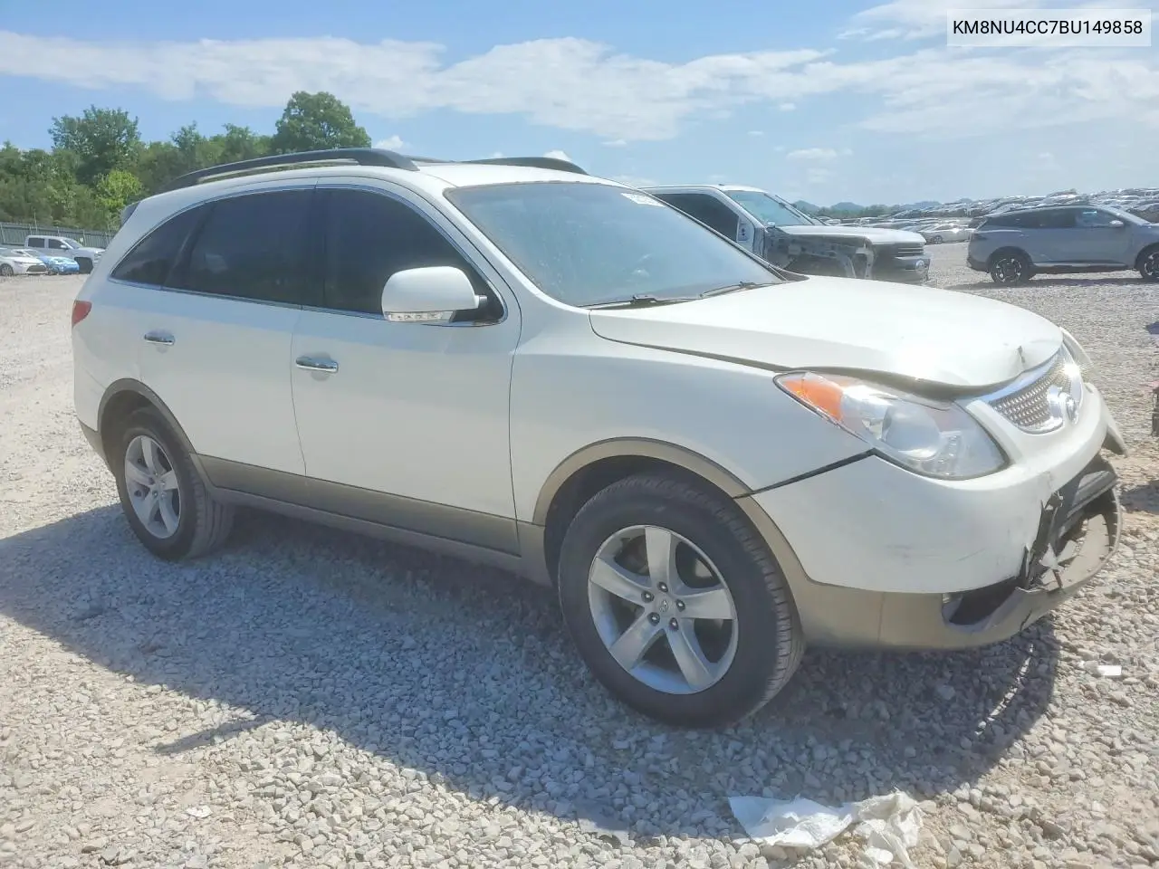 2011 Hyundai Veracruz Limited VIN: KM8NU4CC7BU149858 Lot: 53512376