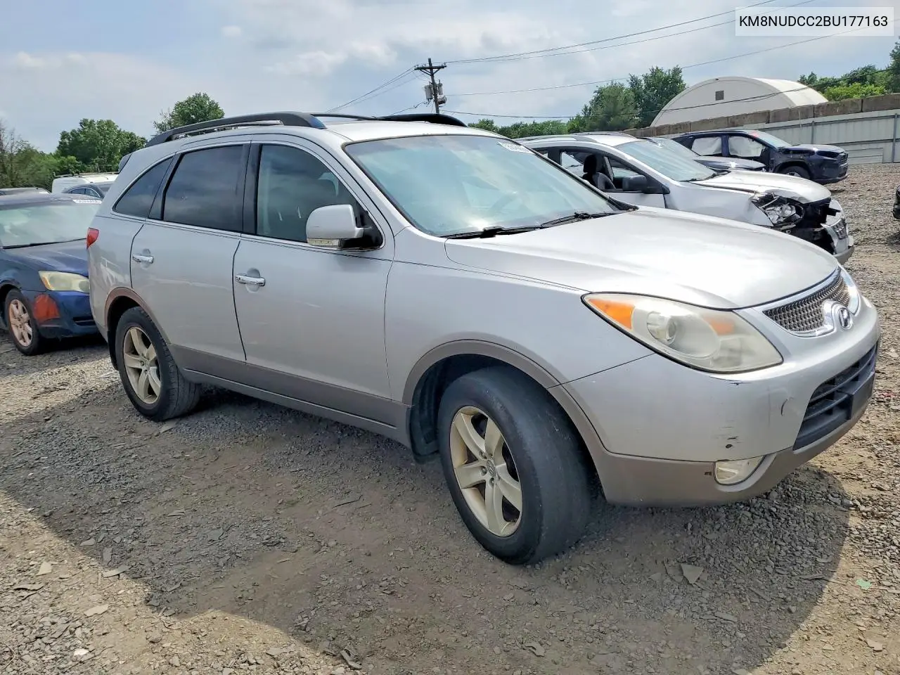 2011 Hyundai Veracruz Limited VIN: KM8NUDCC2BU177163 Lot: 56646666