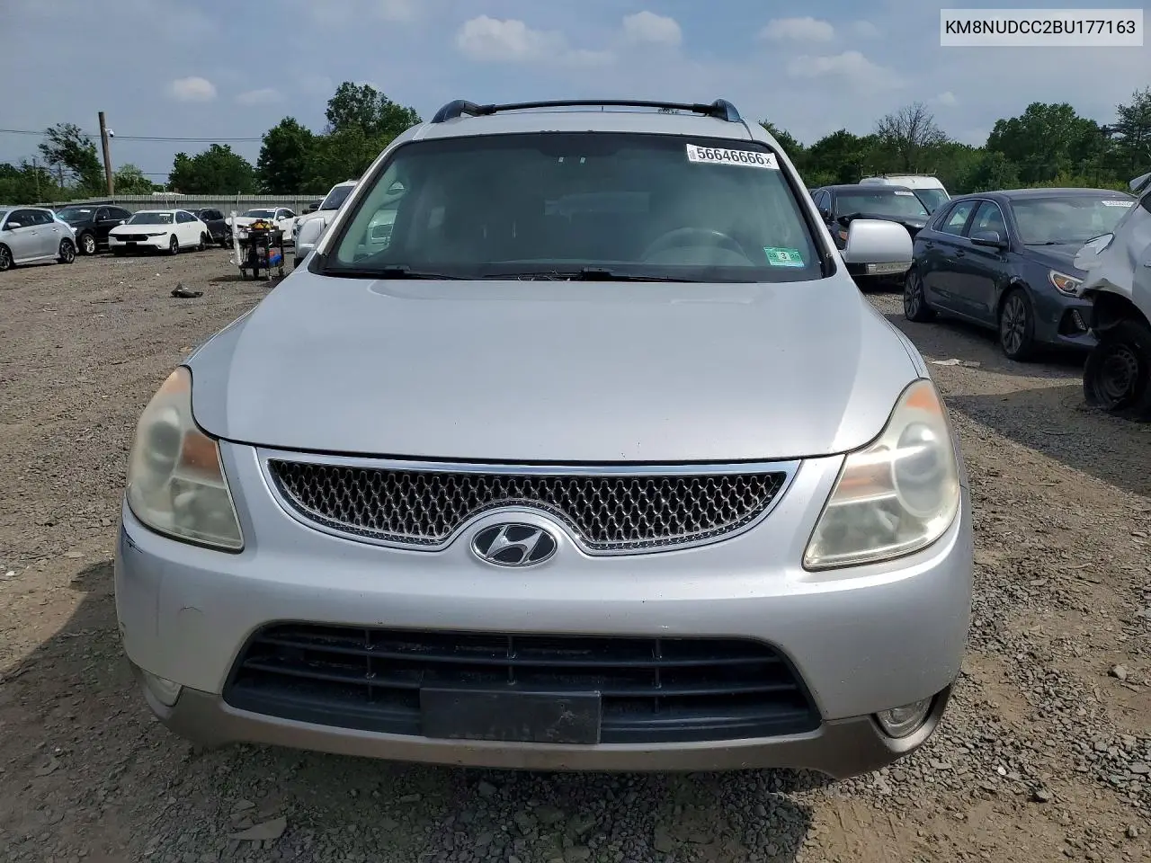 2011 Hyundai Veracruz Limited VIN: KM8NUDCC2BU177163 Lot: 56646666