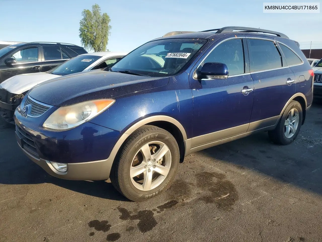2011 Hyundai Veracruz Limited VIN: KM8NU4CC4BU171865 Lot: 57682046