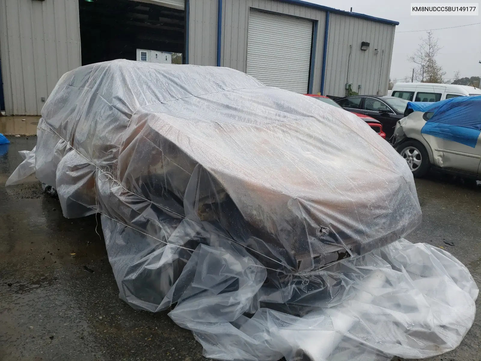 2011 Hyundai Veracruz Gls VIN: KM8NUDCC5BU149177 Lot: 59583531