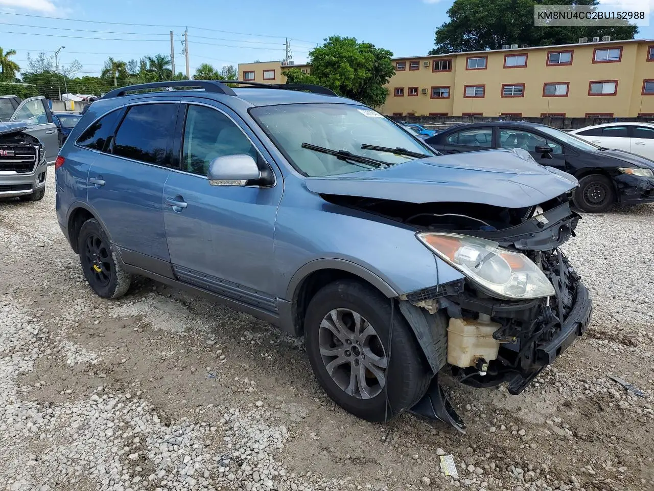 2011 Hyundai Veracruz Gls VIN: KM8NU4CC2BU152988 Lot: 59878426