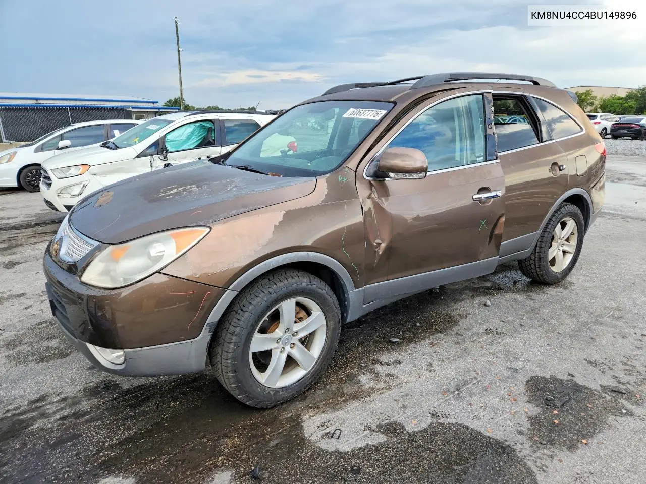 2011 Hyundai Veracruz Limited VIN: KM8NU4CC4BU149896 Lot: 60637776