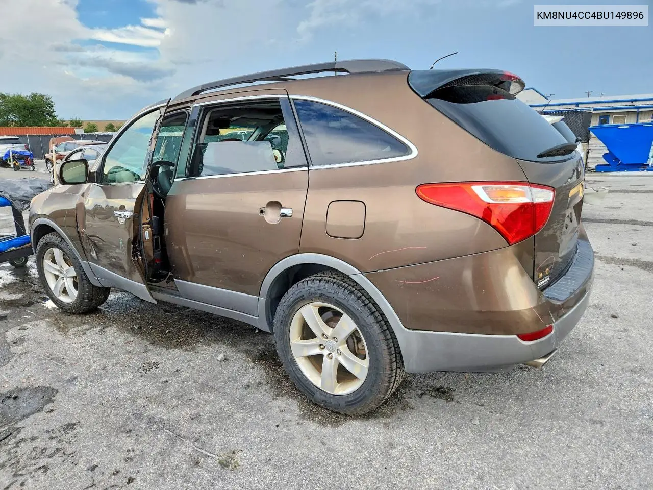 2011 Hyundai Veracruz Limited VIN: KM8NU4CC4BU149896 Lot: 60637776