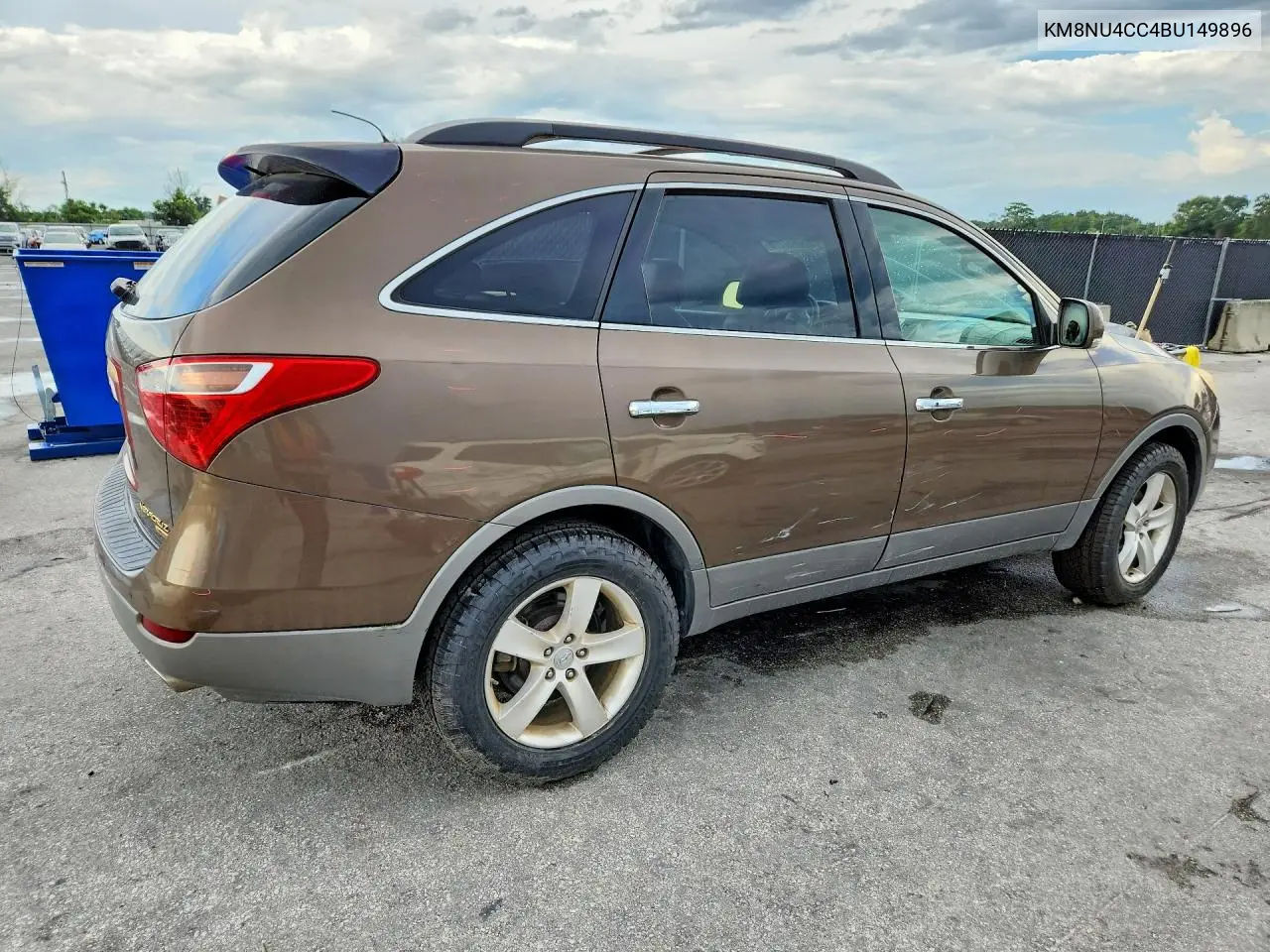 2011 Hyundai Veracruz Limited VIN: KM8NU4CC4BU149896 Lot: 60637776
