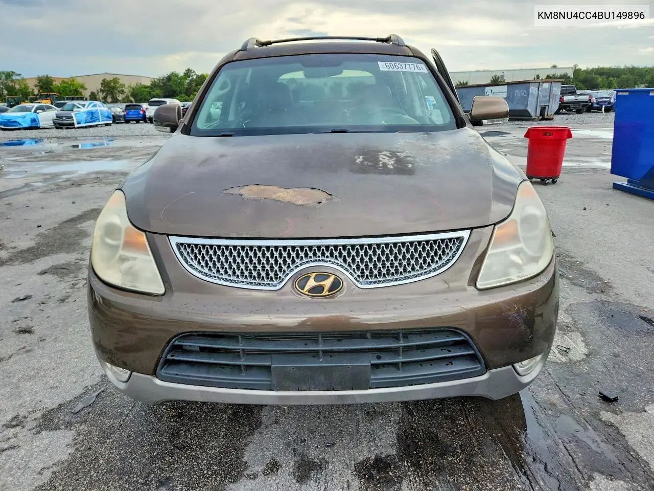 2011 Hyundai Veracruz Limited VIN: KM8NU4CC4BU149896 Lot: 60637776