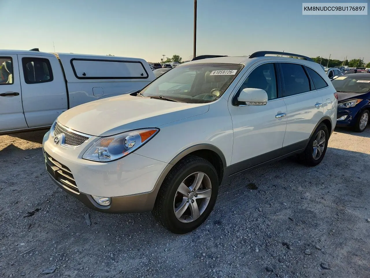 2011 Hyundai Veracruz Limited VIN: KM8NUDCC9BU176897 Lot: 61059726