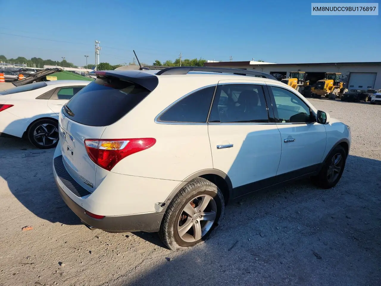 2011 Hyundai Veracruz Limited VIN: KM8NUDCC9BU176897 Lot: 61059726