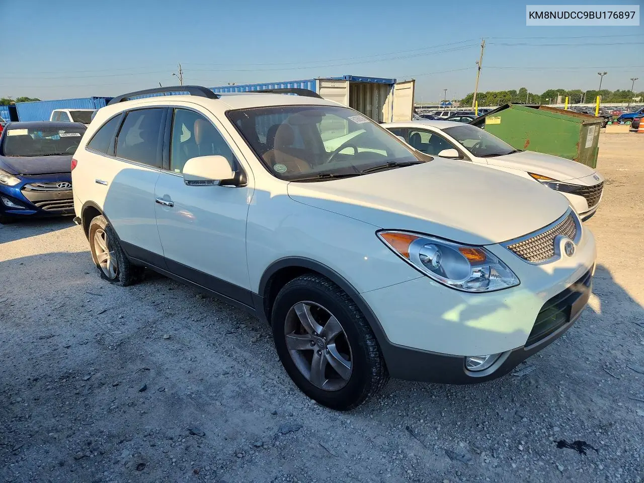 2011 Hyundai Veracruz Limited VIN: KM8NUDCC9BU176897 Lot: 61059726
