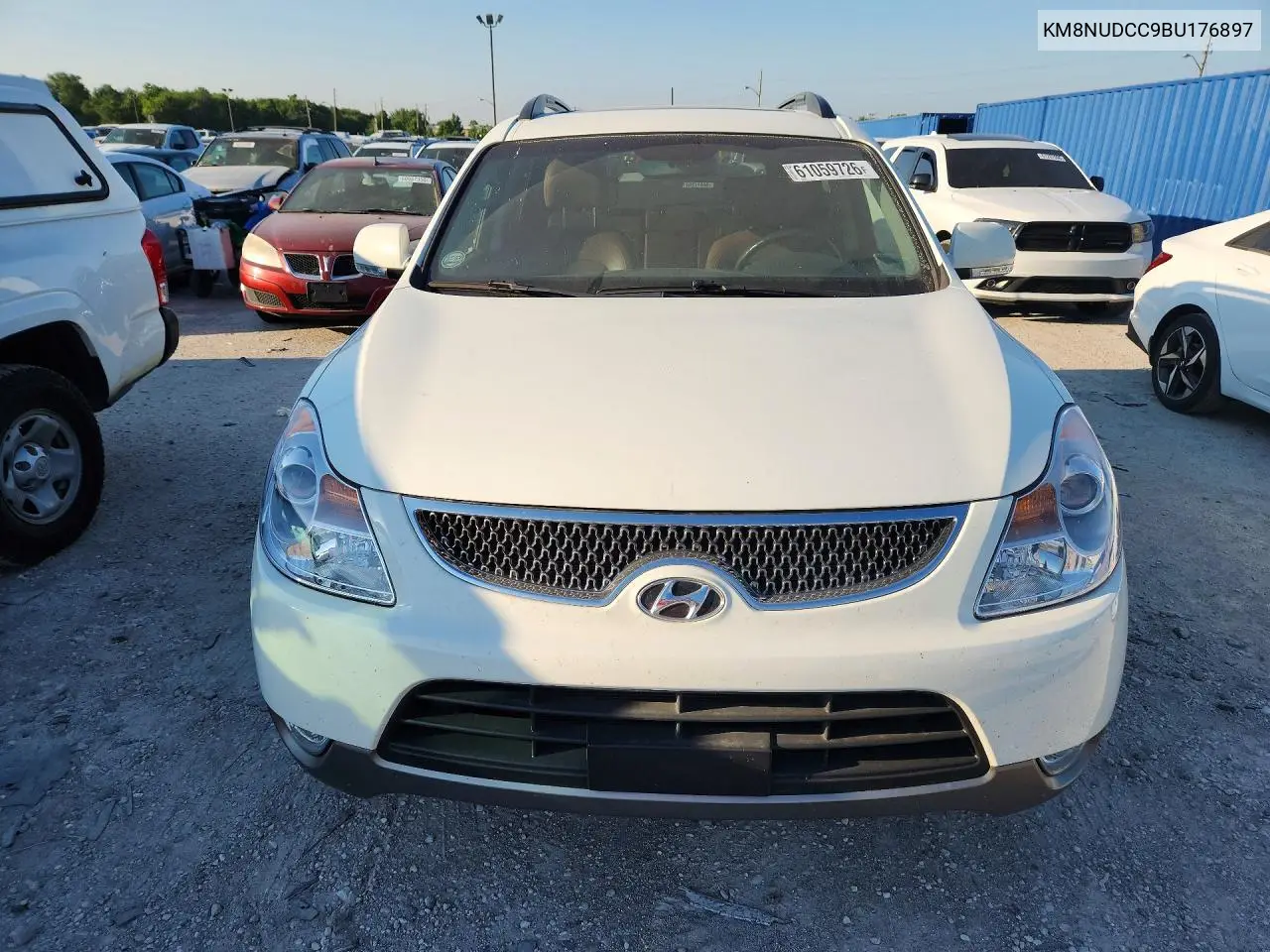 2011 Hyundai Veracruz Limited VIN: KM8NUDCC9BU176897 Lot: 61059726