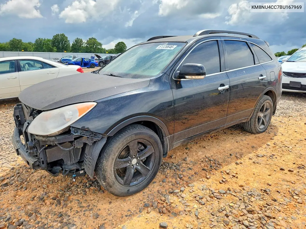 2011 Hyundai Veracruz Limited VIN: KM8NU4CC7BU167969 Lot: 61326646