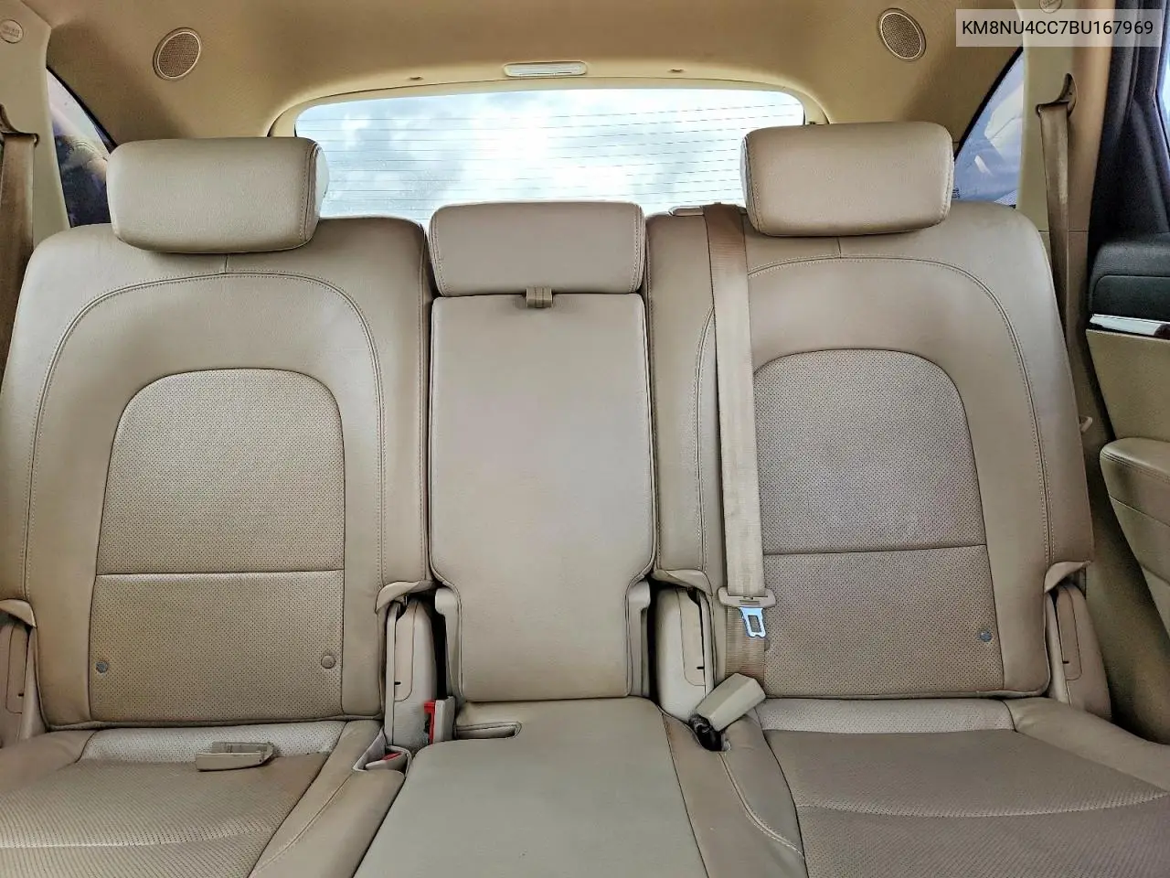 2011 Hyundai Veracruz Limited VIN: KM8NU4CC7BU167969 Lot: 61326646