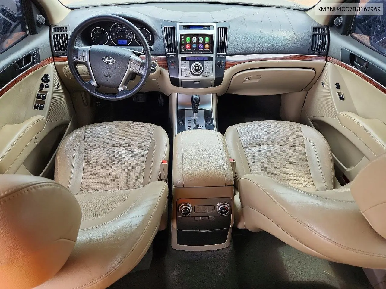 2011 Hyundai Veracruz Limited VIN: KM8NU4CC7BU167969 Lot: 61326646