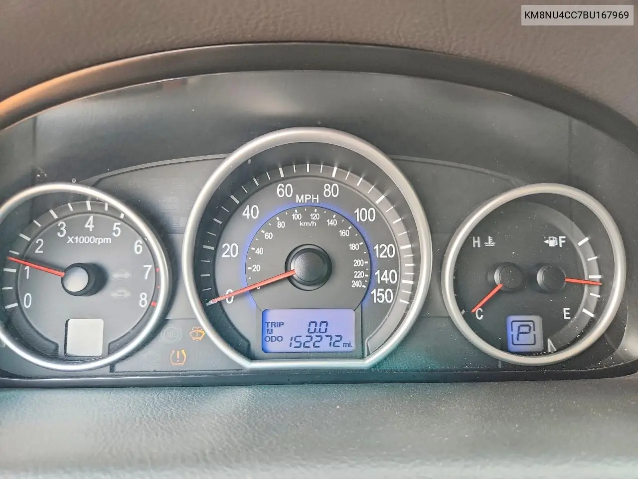 2011 Hyundai Veracruz Limited VIN: KM8NU4CC7BU167969 Lot: 61326646