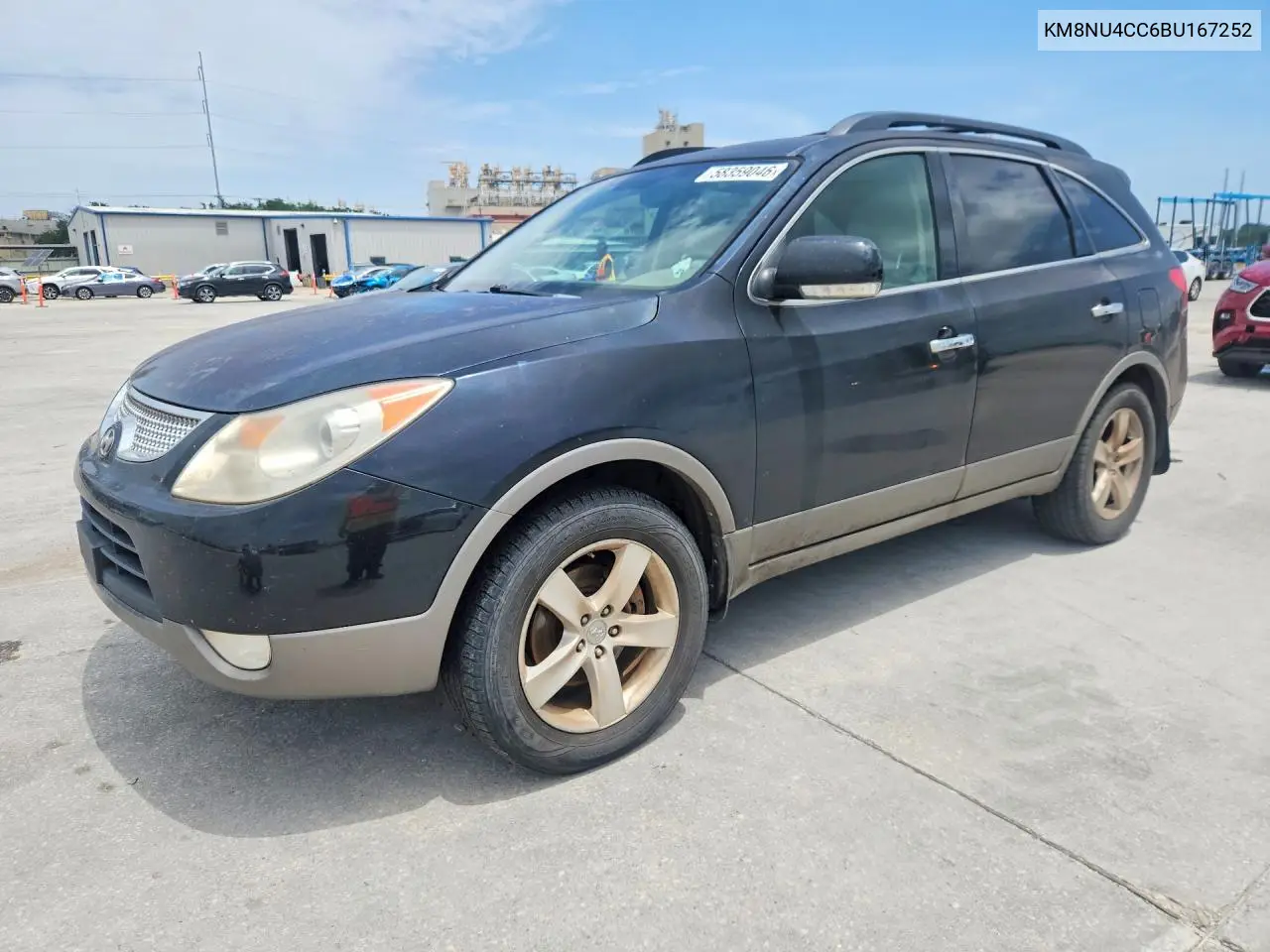 2011 Hyundai Veracruz Limited VIN: KM8NU4CC6BU167252 Lot: 61644086