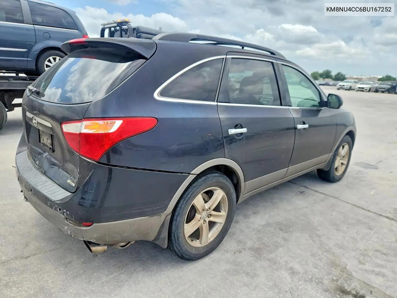 2011 Hyundai Veracruz Limited VIN: KM8NU4CC6BU167252 Lot: 61644086