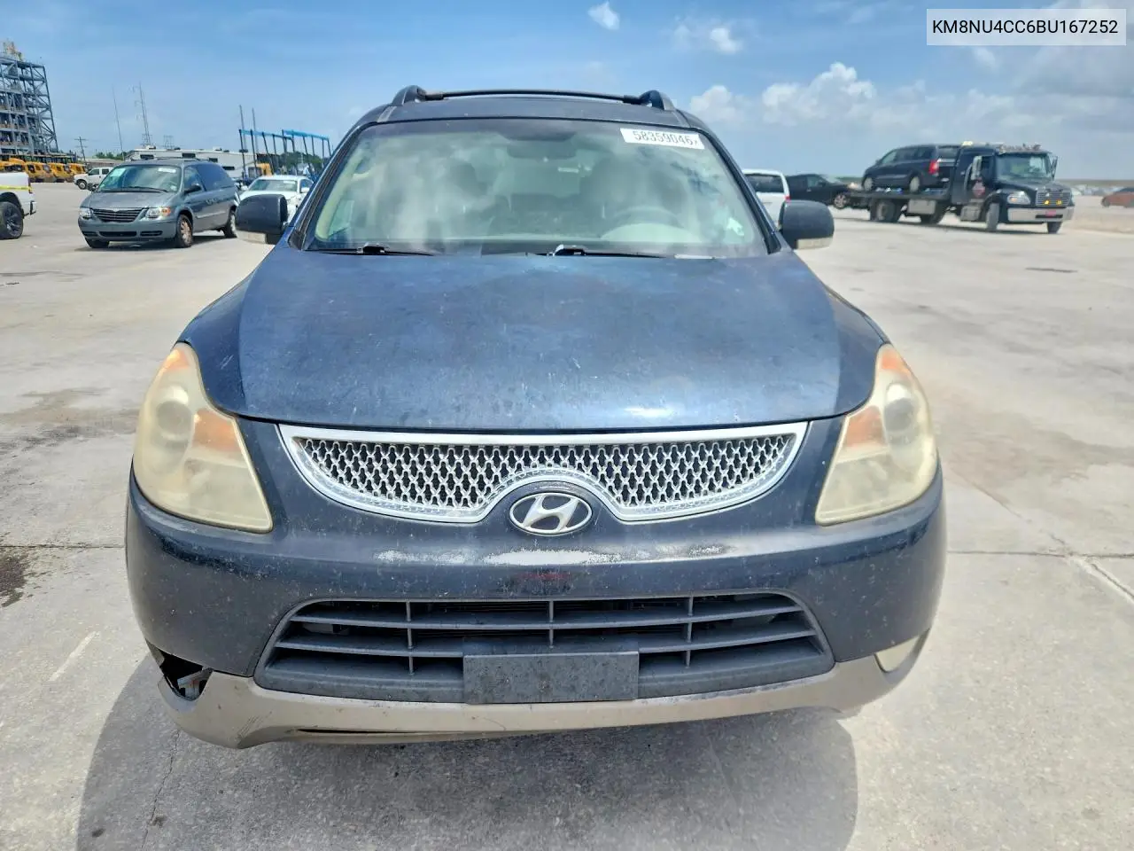 2011 Hyundai Veracruz Limited VIN: KM8NU4CC6BU167252 Lot: 61644086