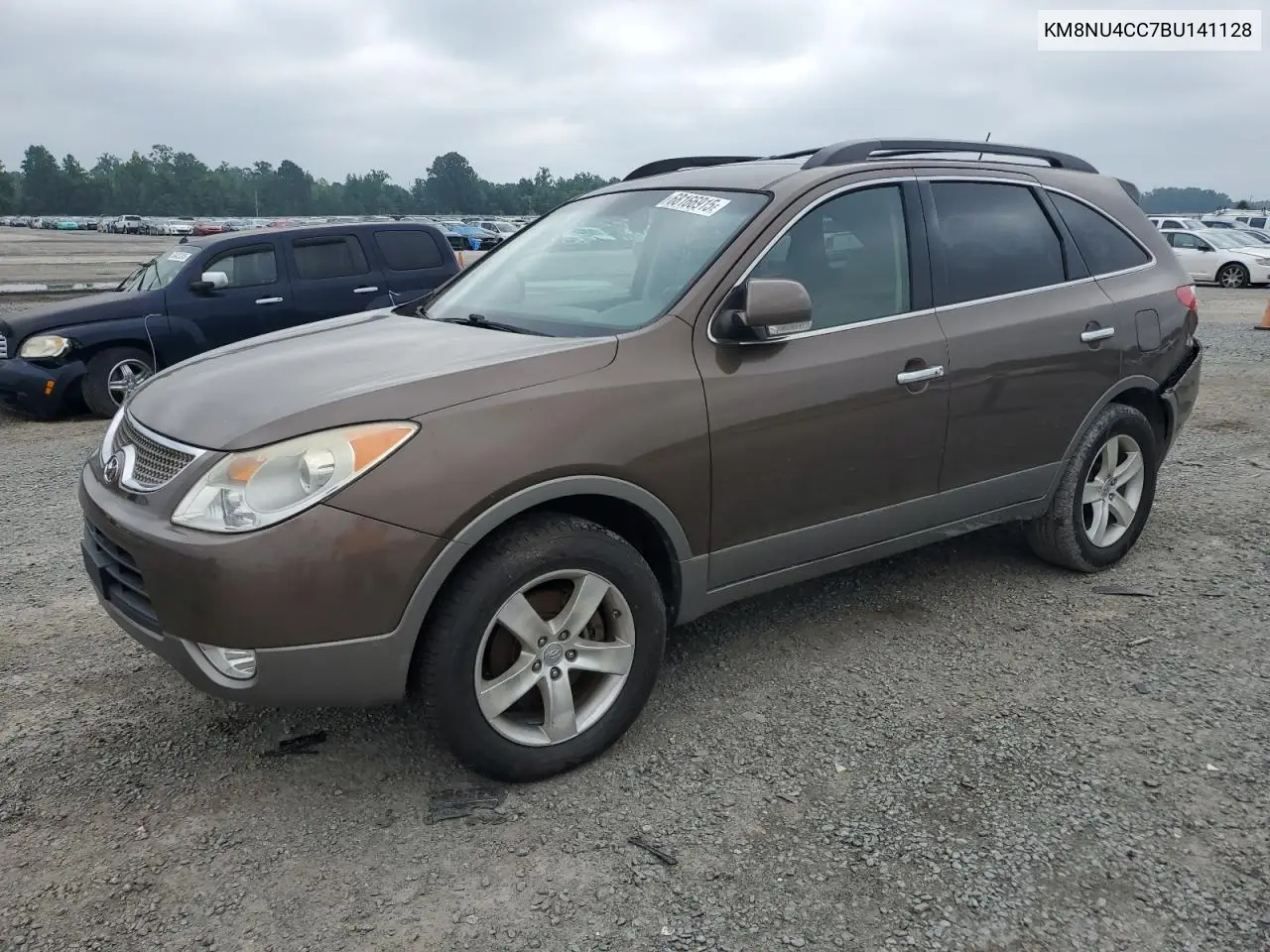 2011 Hyundai Veracruz Gls VIN: KM8NU4CC7BU141128 Lot: 68166915
