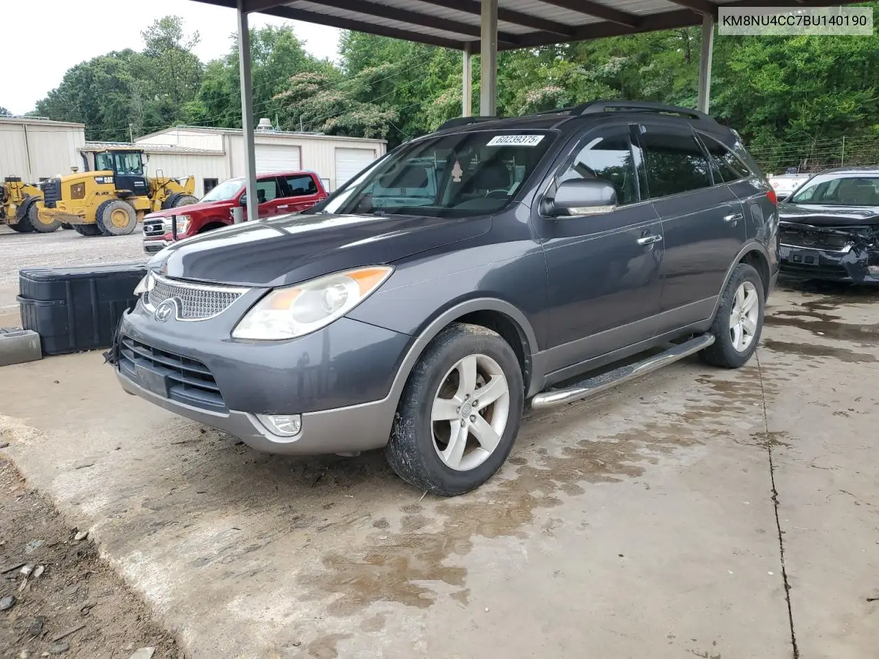2011 Hyundai Veracruz Gls VIN: KM8NU4CC7BU140190 Lot: 86634555