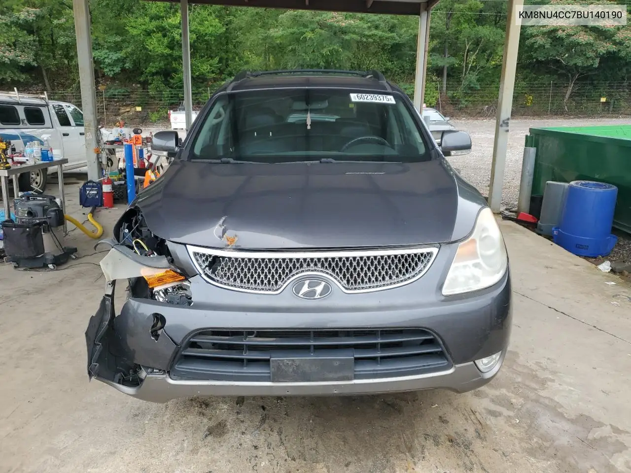 2011 Hyundai Veracruz Gls VIN: KM8NU4CC7BU140190 Lot: 86634555
