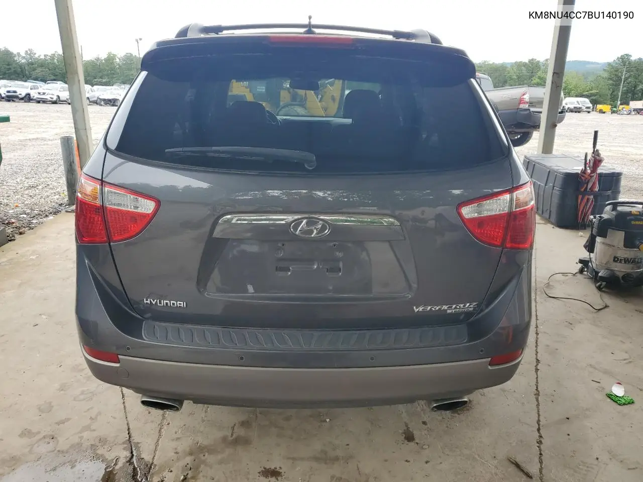 2011 Hyundai Veracruz Gls VIN: KM8NU4CC7BU140190 Lot: 86634555