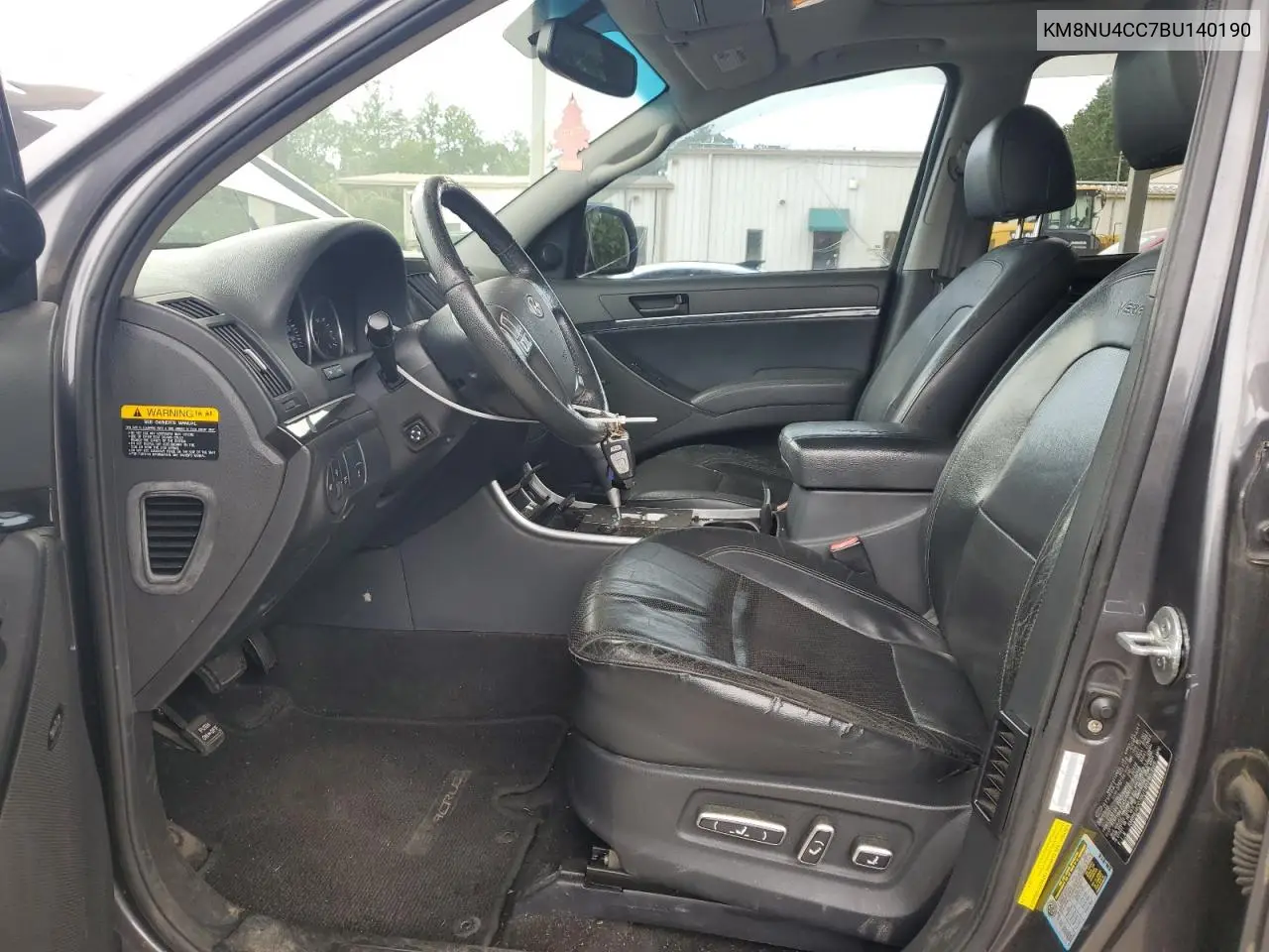 2011 Hyundai Veracruz Gls VIN: KM8NU4CC7BU140190 Lot: 86634555