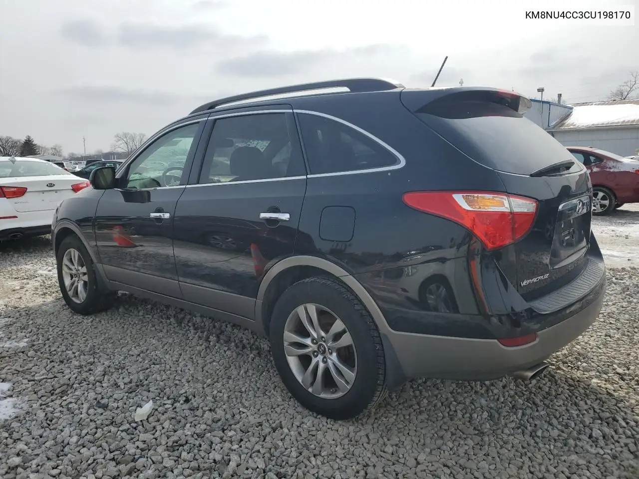 2012 Hyundai Veracruz Gls VIN: KM8NU4CC3CU198170 Lot: 45946665