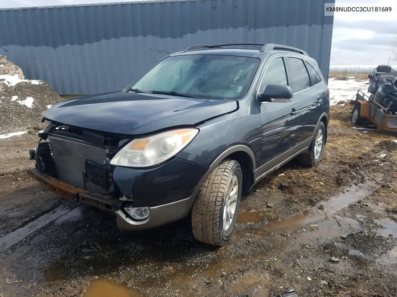 2012 Hyundai Veracruz Gls VIN: KM8NUDCC3CU181689 Lot: 49850136