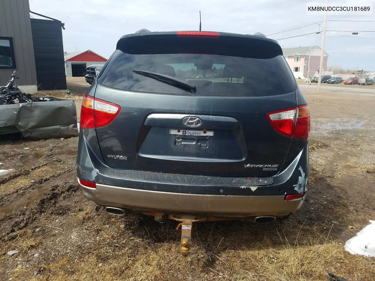2012 Hyundai Veracruz Gls VIN: KM8NUDCC3CU181689 Lot: 49850136